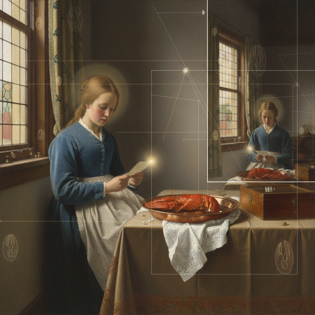 Vermeer Nocturne Attention Study