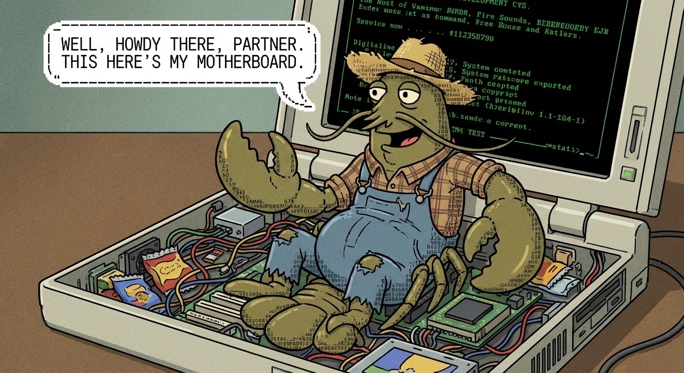 Early Larry — Howdy Partner, This Here's My Motherboard