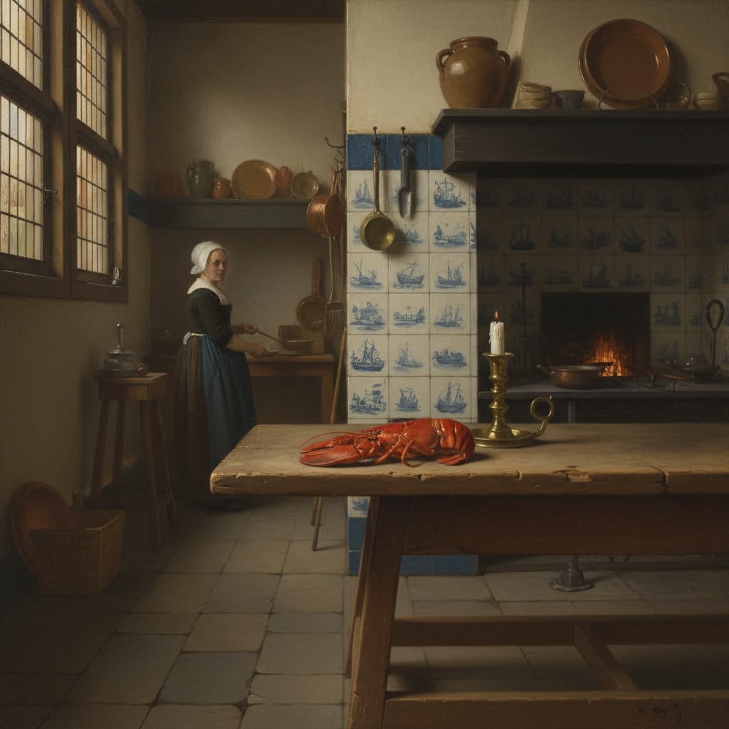 B12 Delft Kitchen Lobster Study