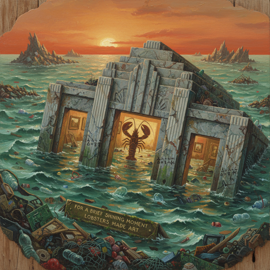 For a Brief Shining Moment, Lobsters Made Art